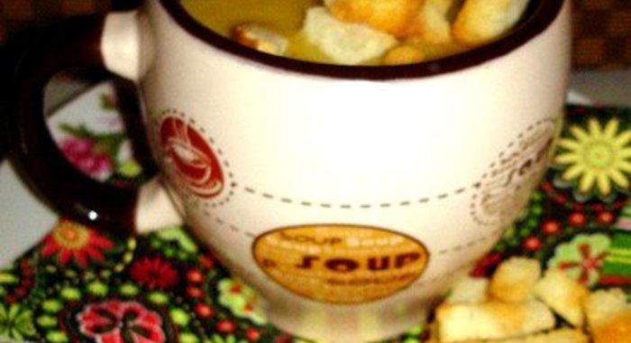 Суп-пюре с кабачком