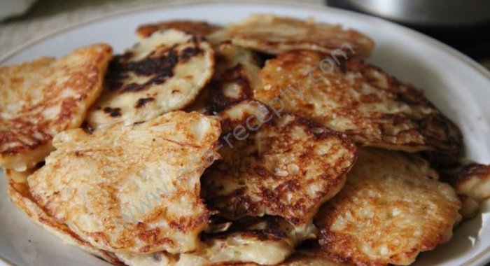 Капустные оладьи на кефире