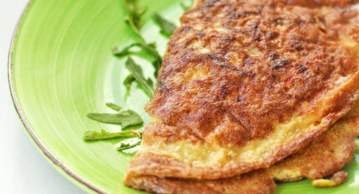 Омлет с бататом