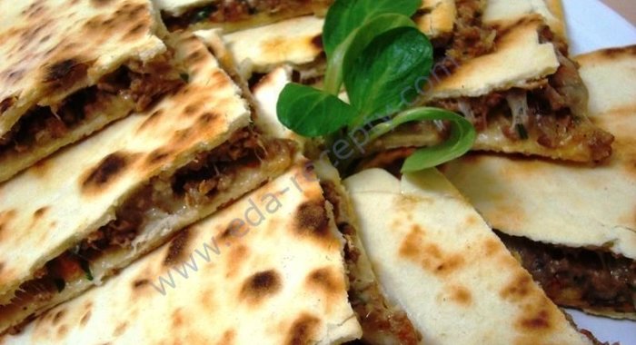 Тортилья мексиканская с мясом