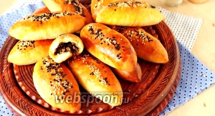 Пирожки с мясом печёные