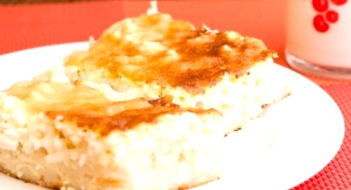 Запеканка из макарон с творогом