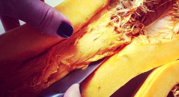 Суп-пюре из тыквы со сливками