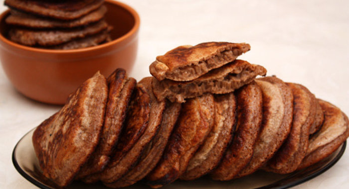 Шоколадные оладьи