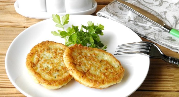 Картофельные оладьи