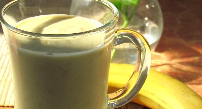 Лёгкий английский крем с бананом