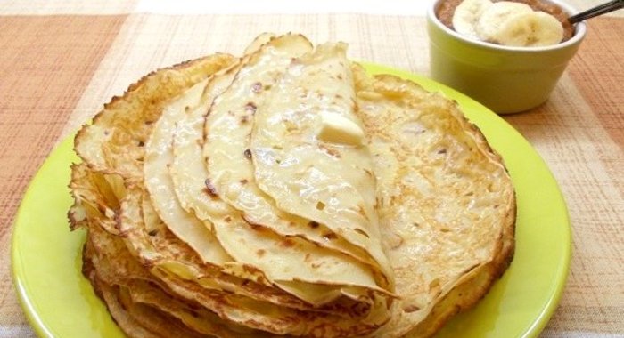 Блины на кокосовом молоке