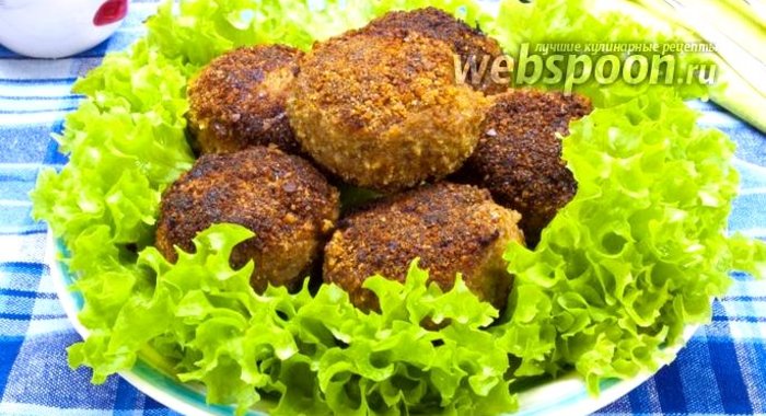 Котлеты из телятины с ячневой крупой