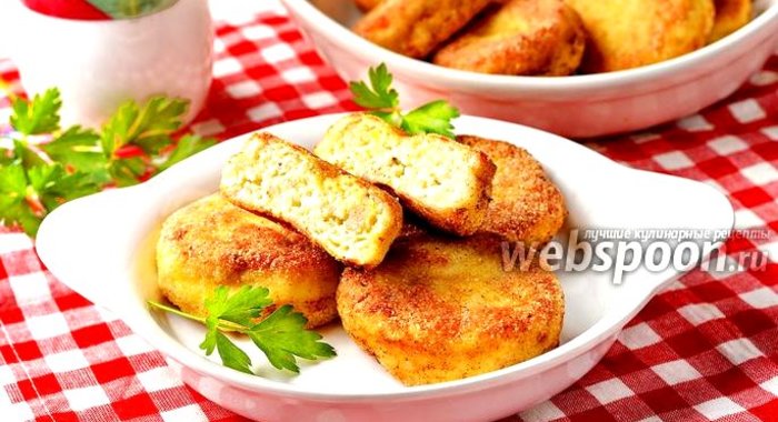 Котлеты из щуки с салом