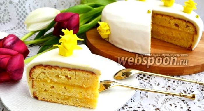 Лимонный торт