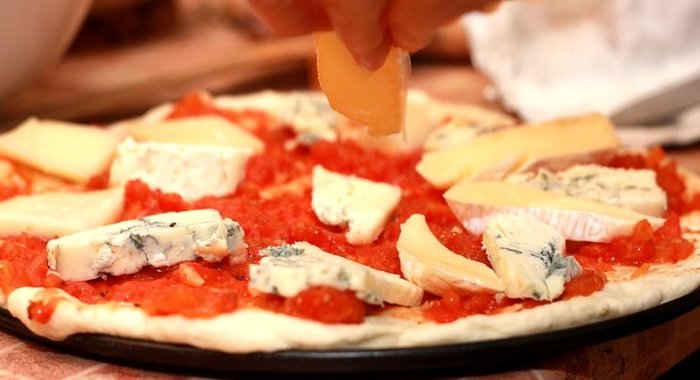 Пицца с сыром Дор блю