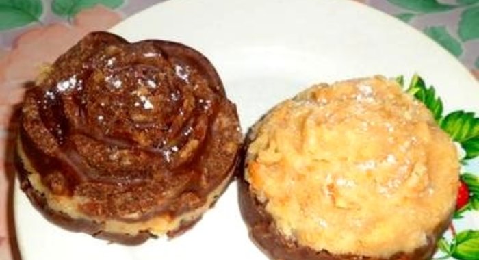 Пирожное из печенья без выпечки