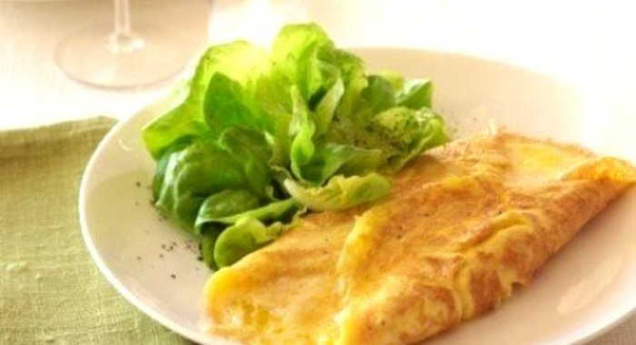 Французский омлет на завтрак