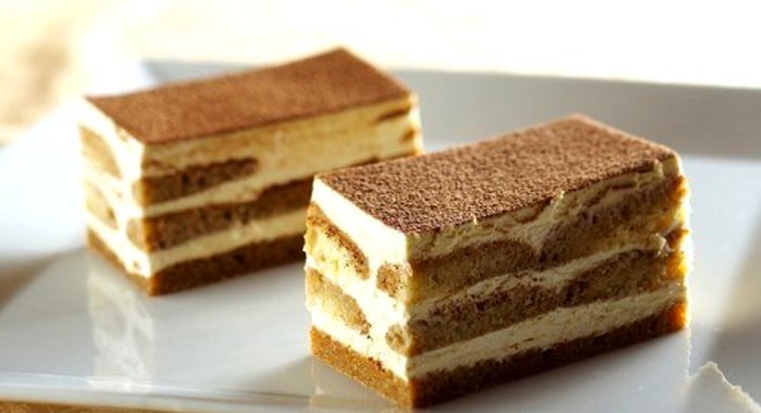 Быстрый имбирный торт с апельсиновым кремом