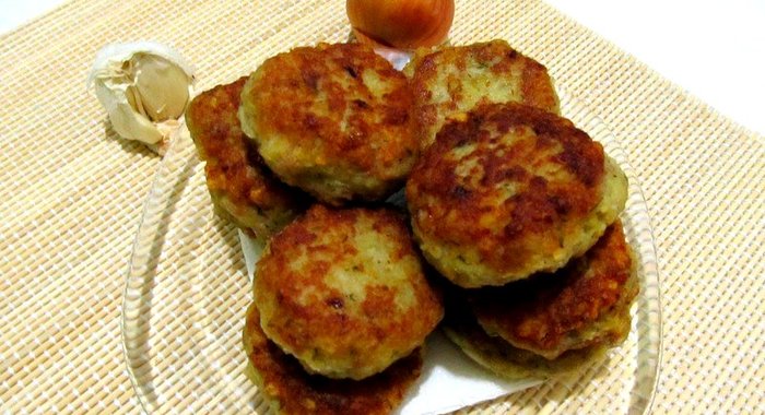 Картофельные котлеты с фаршем