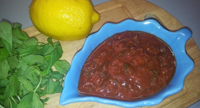 Красный соус к шашлыку
