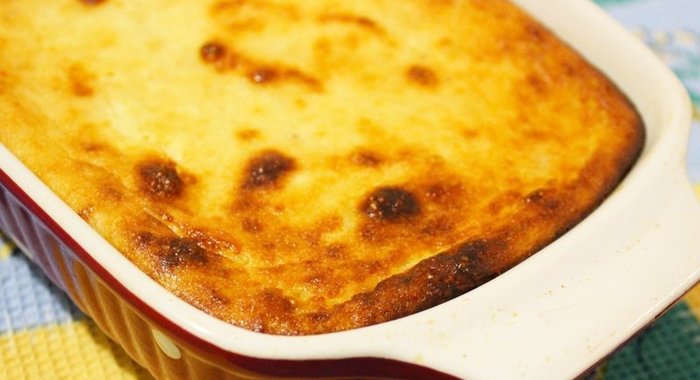 Сырная запеканка