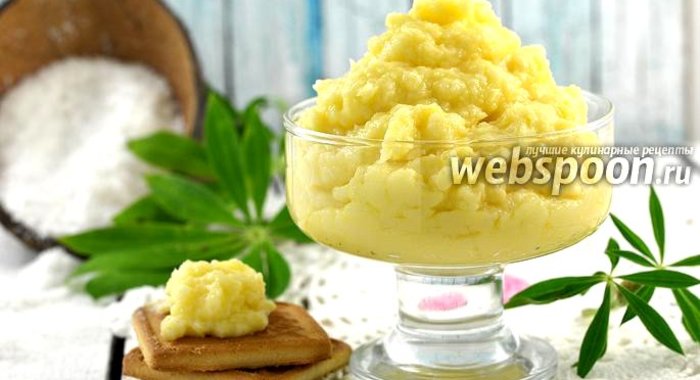 Заварной кокосовый крем