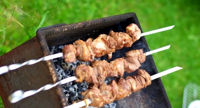Шашлык по-кавказски из свинины