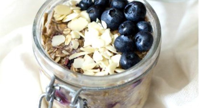 Овсянка в банке «Черничный маффин»