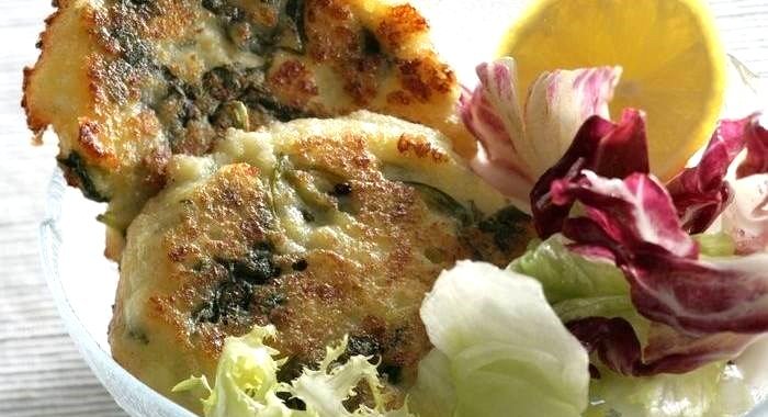 Овощные оладьи с творогом