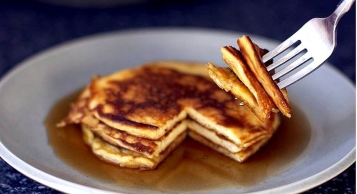 Оладушки на сметане