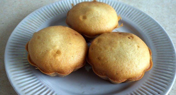 Медовые кексы без яиц