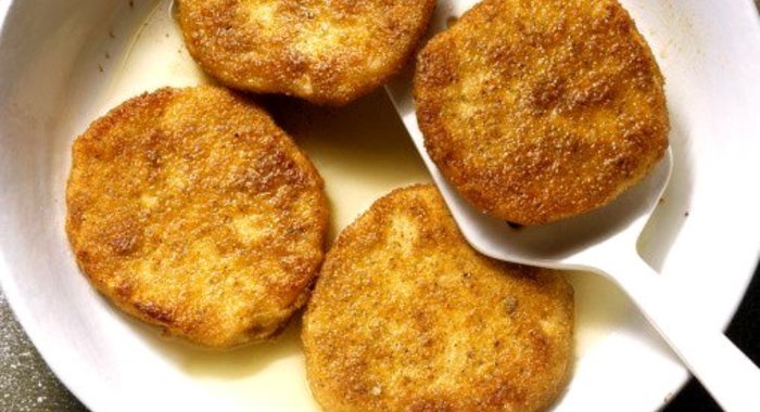 Оладьи из сухарей