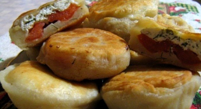 Пирожки с брынзой