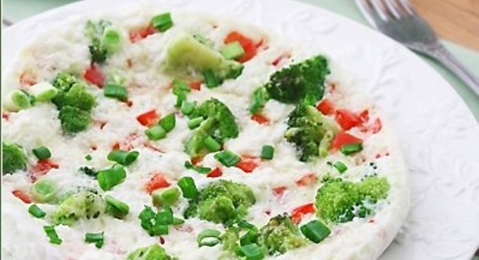 Белковый омлет на пару