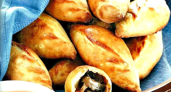 Пирожки с грибами