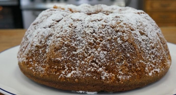 Простой кекс к завтраку