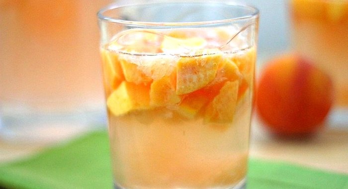 Компот из персиков на зиму