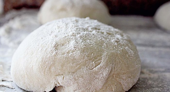 Постное тесто для пиццы