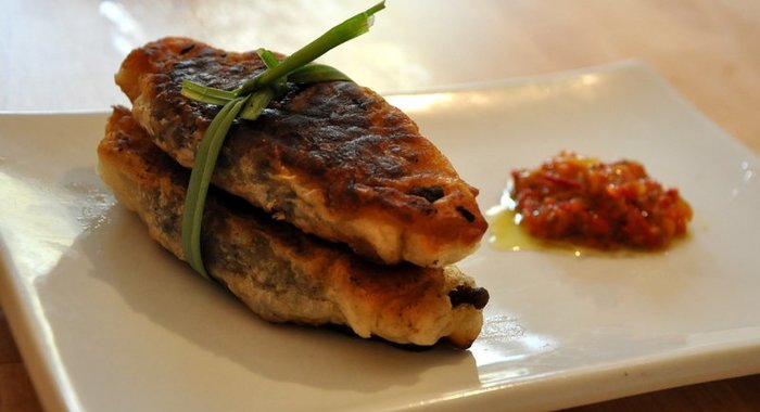 Хрустящие пирожки с мясом