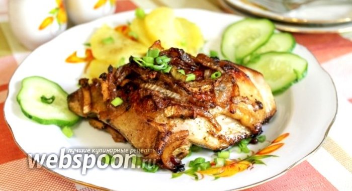 Куриные бёдра в апельсиново-имбирном маринаде