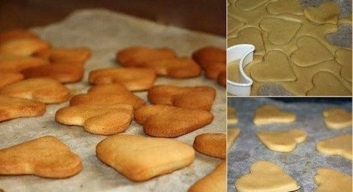 Бисквитное печенье для малышей