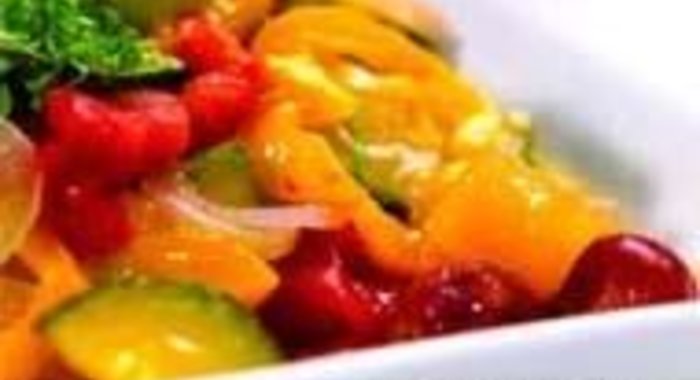 Рататуй с виноградом