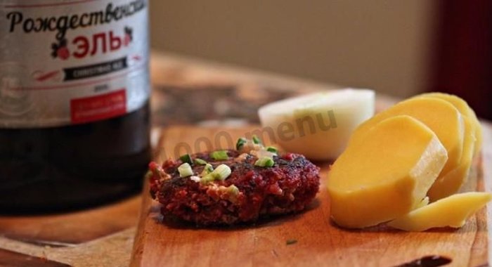 Свекольные котлеты