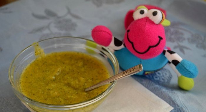 Суп пюре из брокколи с морковью