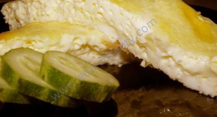 Нежный омлет пышный