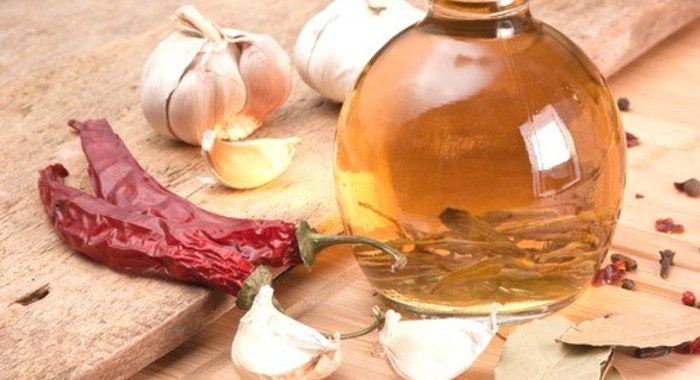 Острое чесночное масло с чили