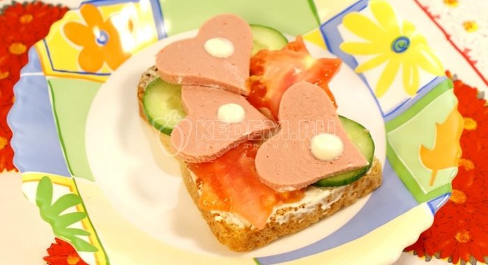 Бутерброд «Вкусный перекус»