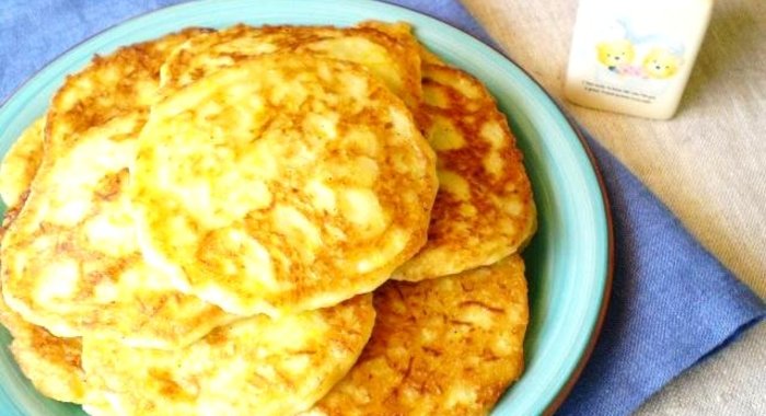 Кабачковые оладьи на кефире