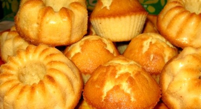 Кексики в силиконовых формах