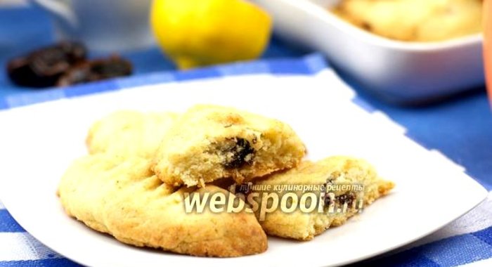 Песочное печенье с финиками