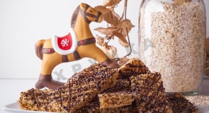 Овсяное печенье без муки