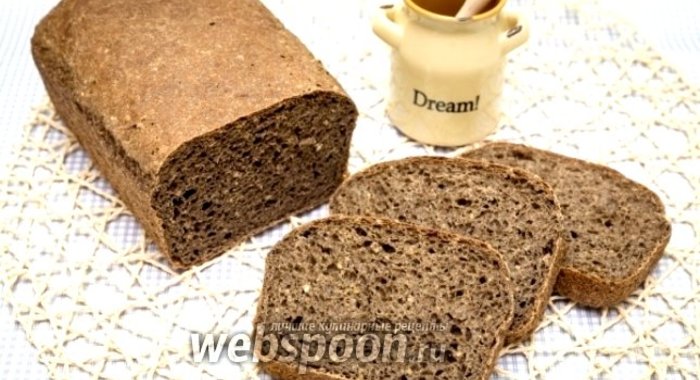 Гречневый хлеб на солоде