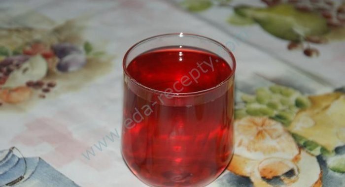 Компот из граната и смородины