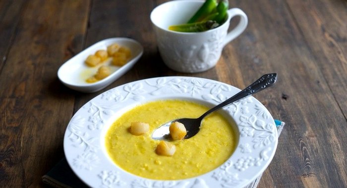 Кукурузный суп-пюре